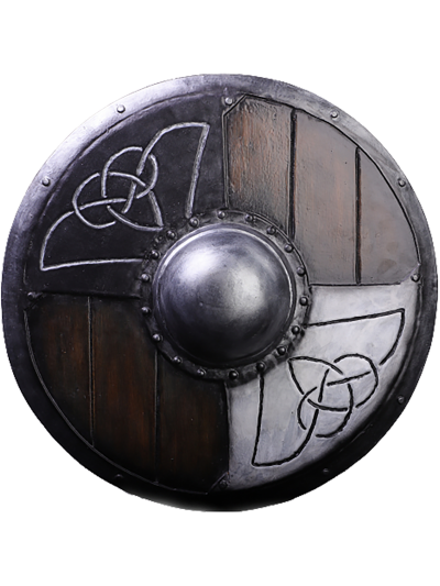 Trollfelsen 50cm LARP-Rundschild "Nod" 